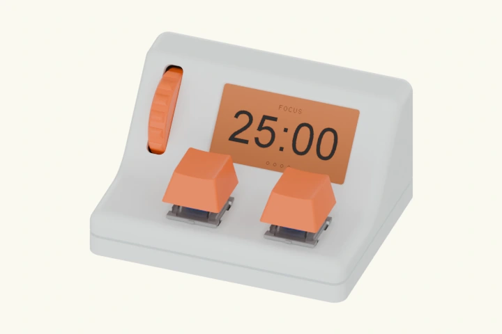 lith head on. The number falls from 25:00 to 00:00 and the liquid on the screen drains with it